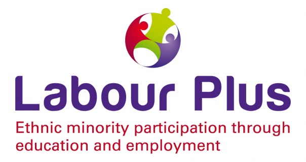 Logo Labour Plus pay-off